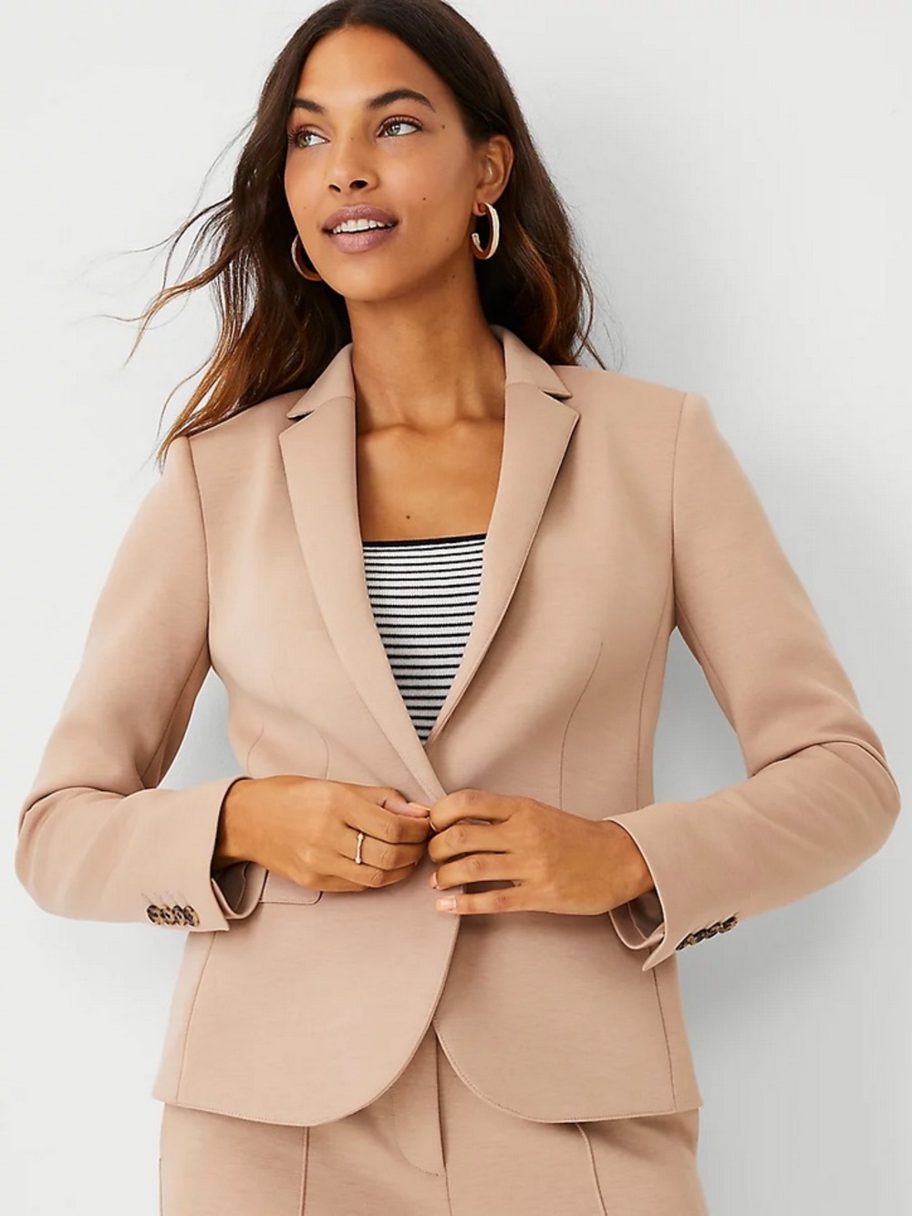 NWT Ann Taylor camel blazer
